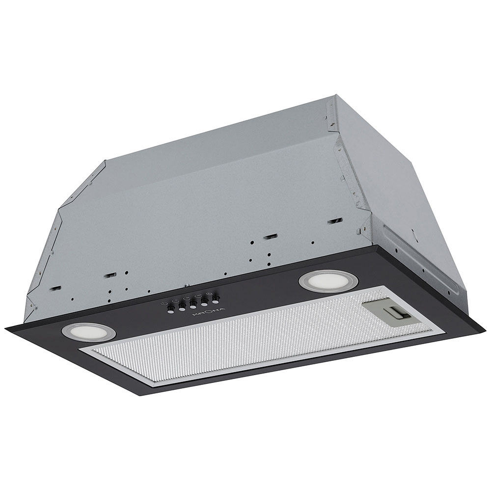 Изображение товара Встраиваемая вытяжка Krona Adel 600 black pb 60 см с металлическим фильтром