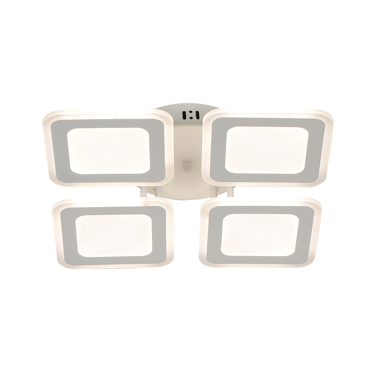 Изображение товара Люстра потолочная светодиодная Escada Erida с пультом управления 17 м² регулируемый белый свет цвет белый