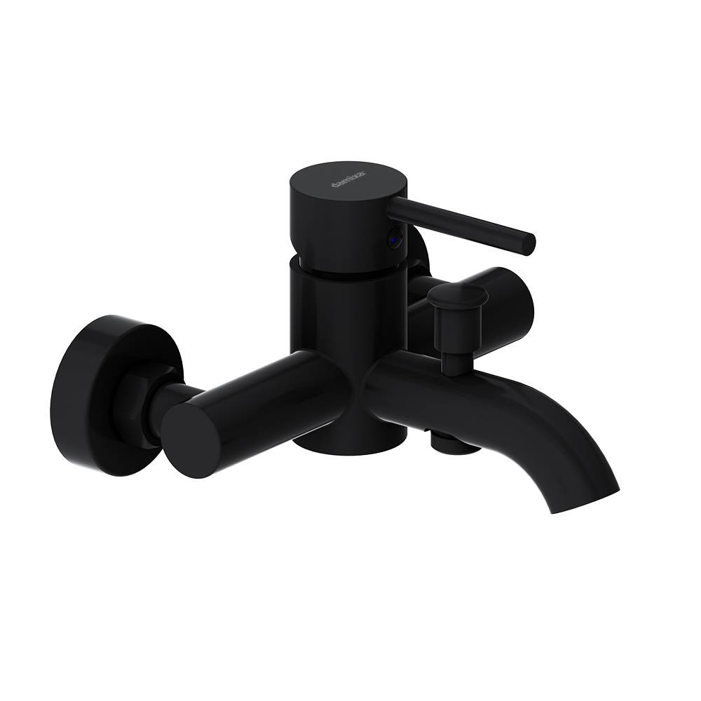 Изображение товара Смеситель для ванны Damixa Scandinavian Pure 361000300 черный однорычажный