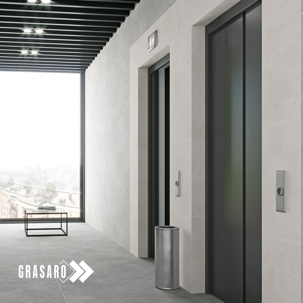 Изображение товара Керамогранит Grasaro Granella G-40/MR/600x1200 60x120см цвет белый