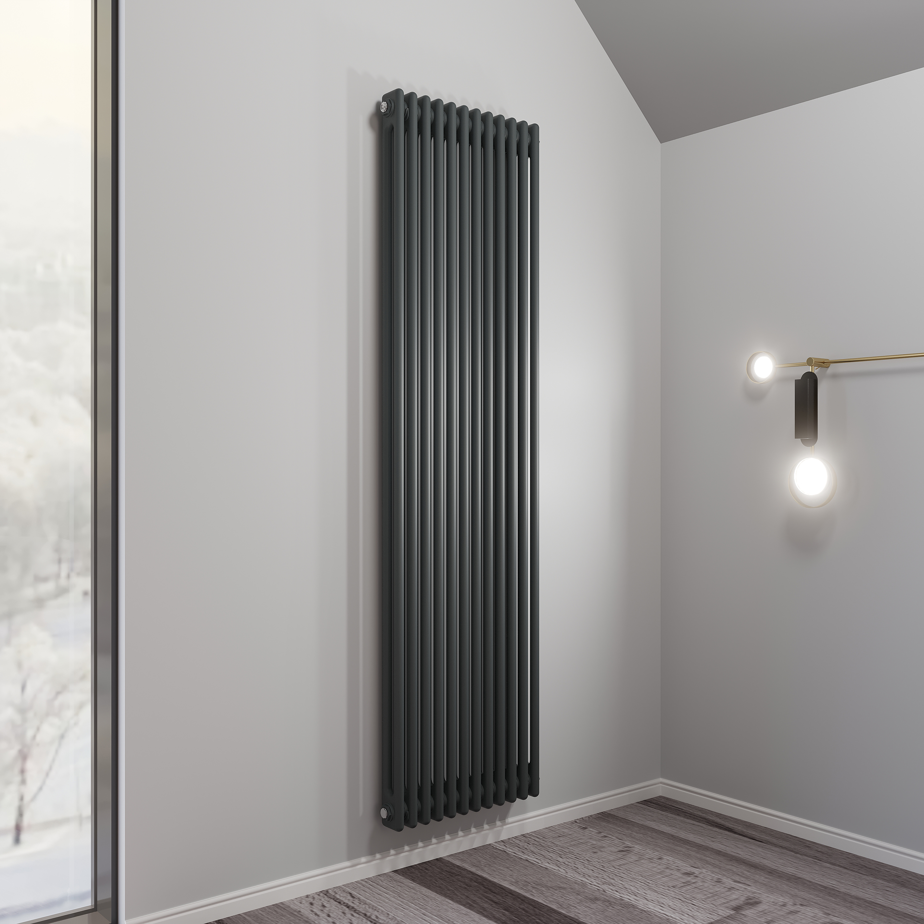 Изображение товара Стальной трубчатый радиатор Faberg Extra 2 1724/70 12 секций вертикальный