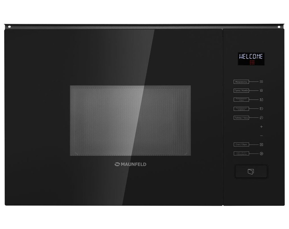 Изображение товара Встраиваемая микроволновая печь MAUNFELD MBMO.20.8GB 20 л с грилем и сенсорным управлением