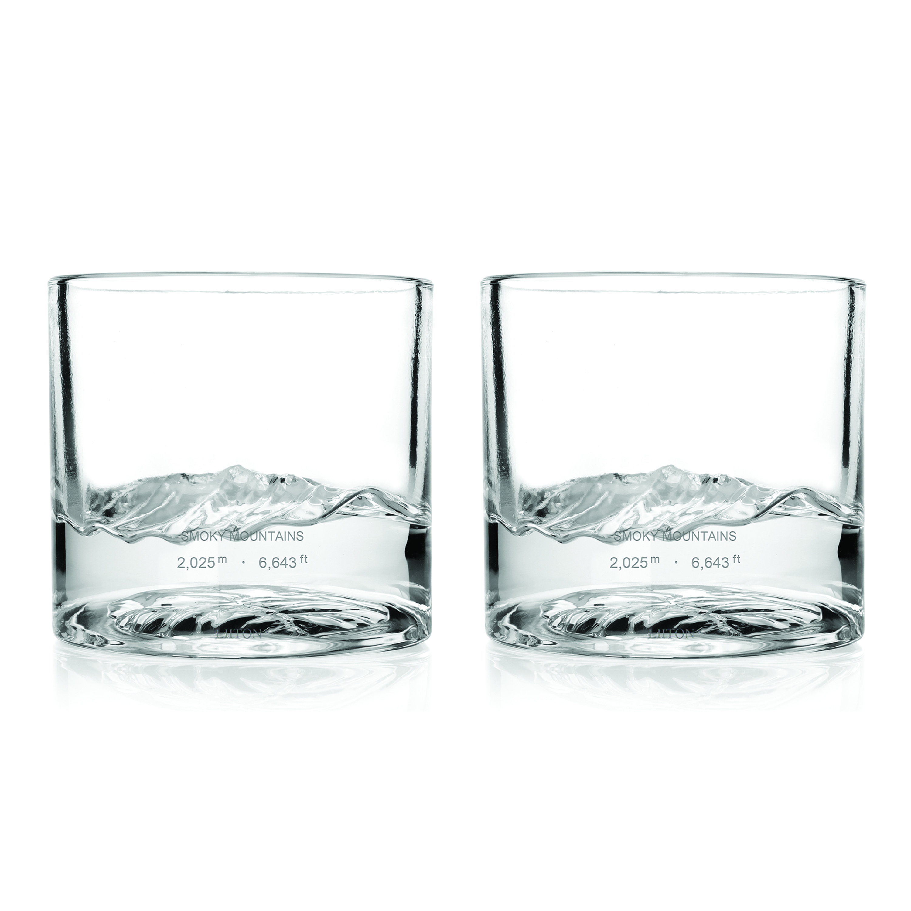 Изображение товара Набор тумблеров для виски Smoky Mountain от LIITON 230 мл