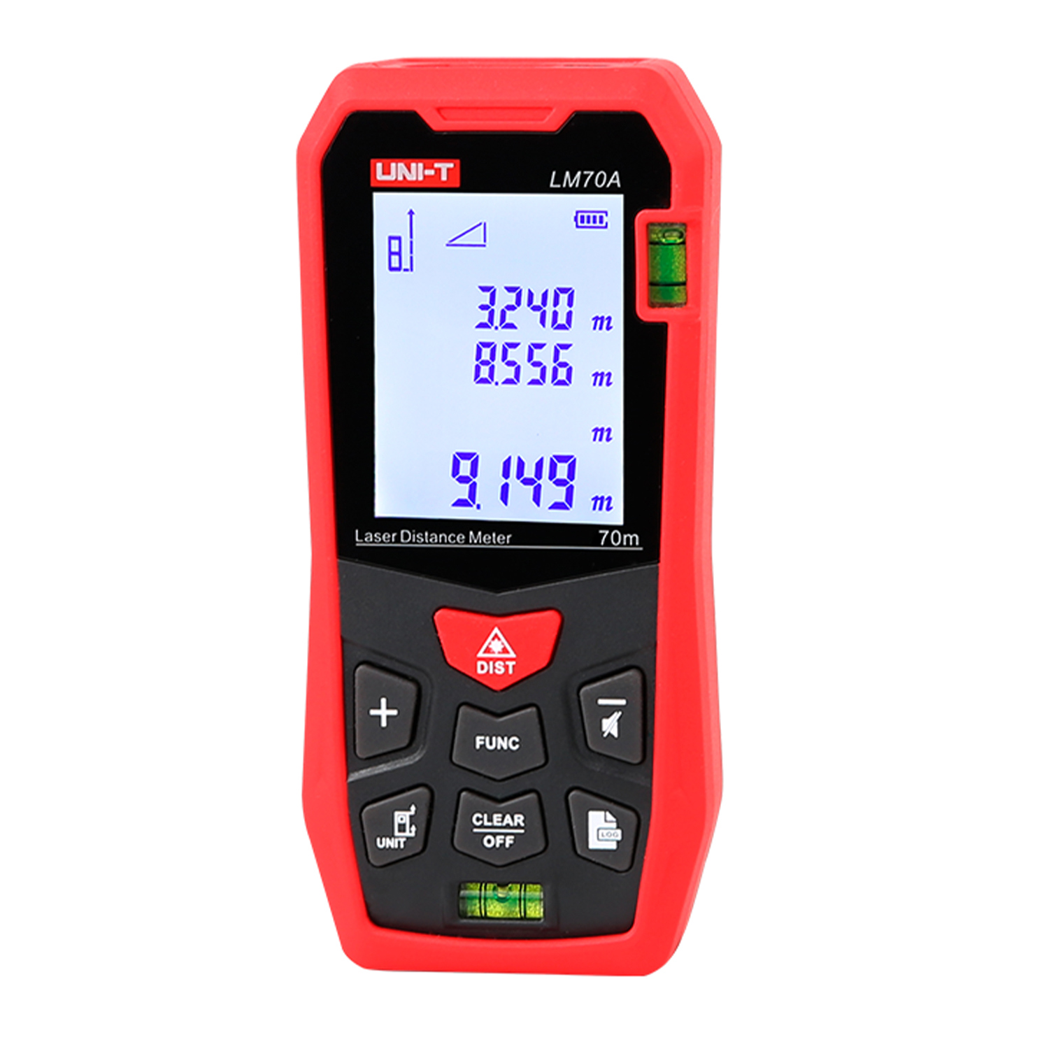 Изображение товара Лазерный дальномер Uni-T LM70A 70 м с функциями измерения углов и расчетов
