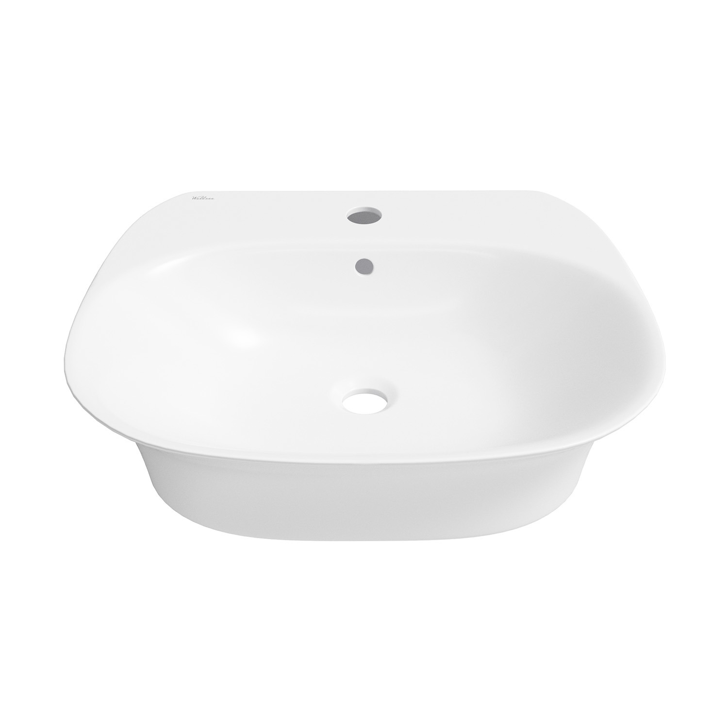 Изображение товара Раковина Wellsee Excellence Pro 55см белый глянцевый керамика Польша