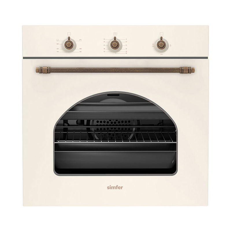 Изображение товара Встраиваемый духовой шкаф Simfer B6Go 12017 59.50x59.50x61 см цвет бежевый