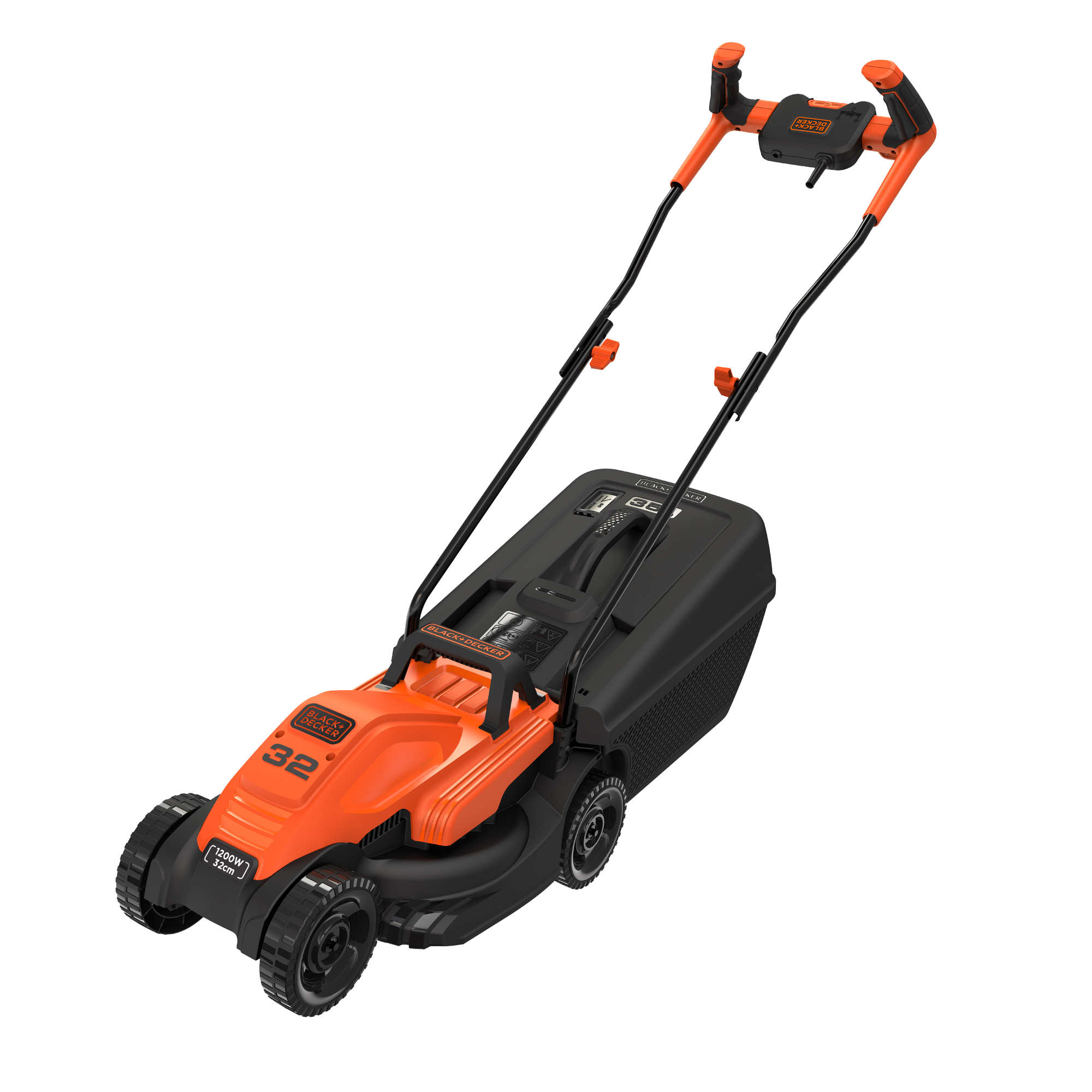 Изображение товара Газонокосилка электрическая Black&Decker BEMW451BH-QS 1200 Вт