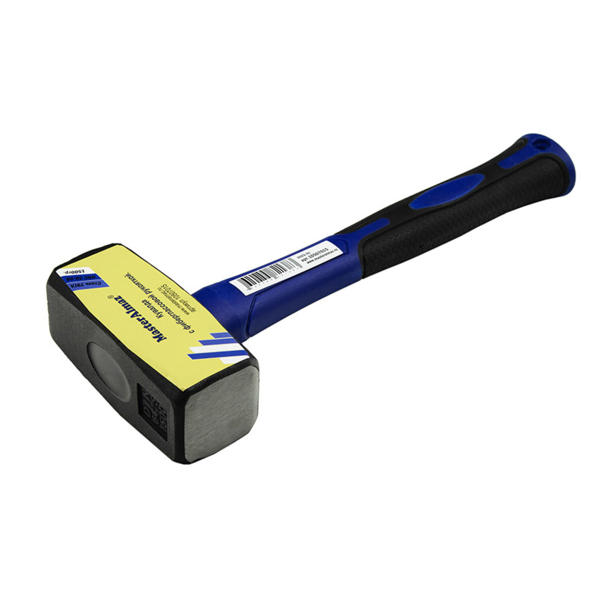 Изображение товара Кувалда Мастералмаз 10507015 фиберглассовая рукоятка 1500 г