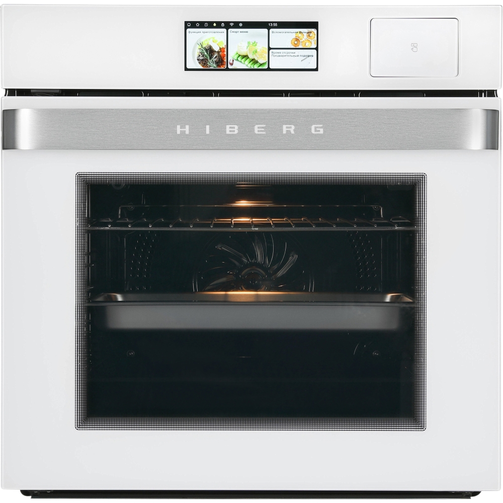 Изображение товара Духовой шкаф Hiberg S-Vm 6615 W I-Smart 59.50x59.50x56 см цвет белый