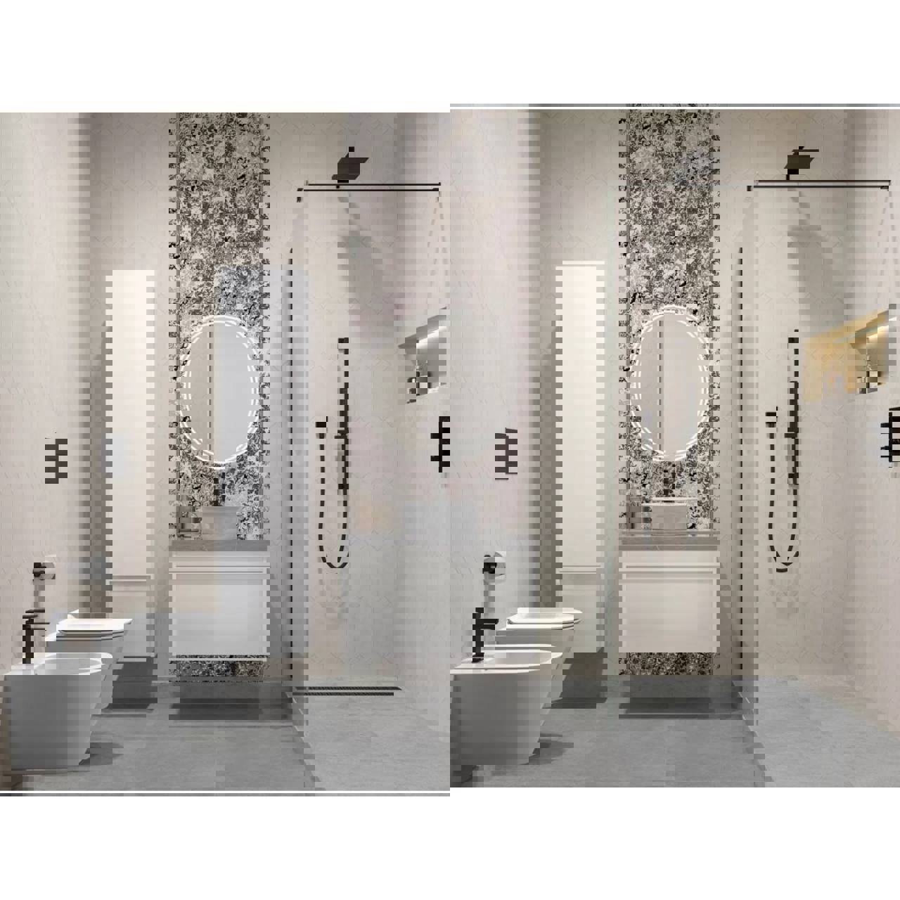 Изображение товара Керамогранит Kerama Marazzi DD600420R 60x60 см серый матовый для кафеля пола и стен