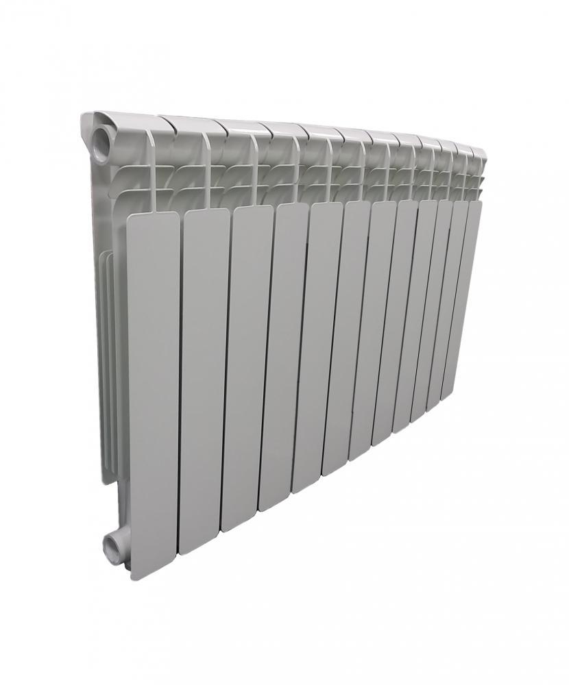 Изображение товара Радиатор секционный Atlant BM 500/80 12 секций боковое подключение биметалл белый