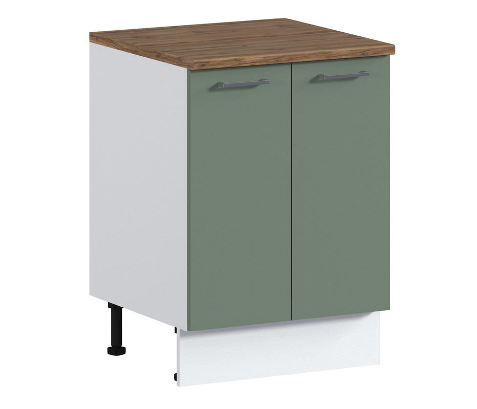 Изображение товара Модуль ОЛИВЕР Столплит 60x85.6x60 см ЛДСП цвет зеленый