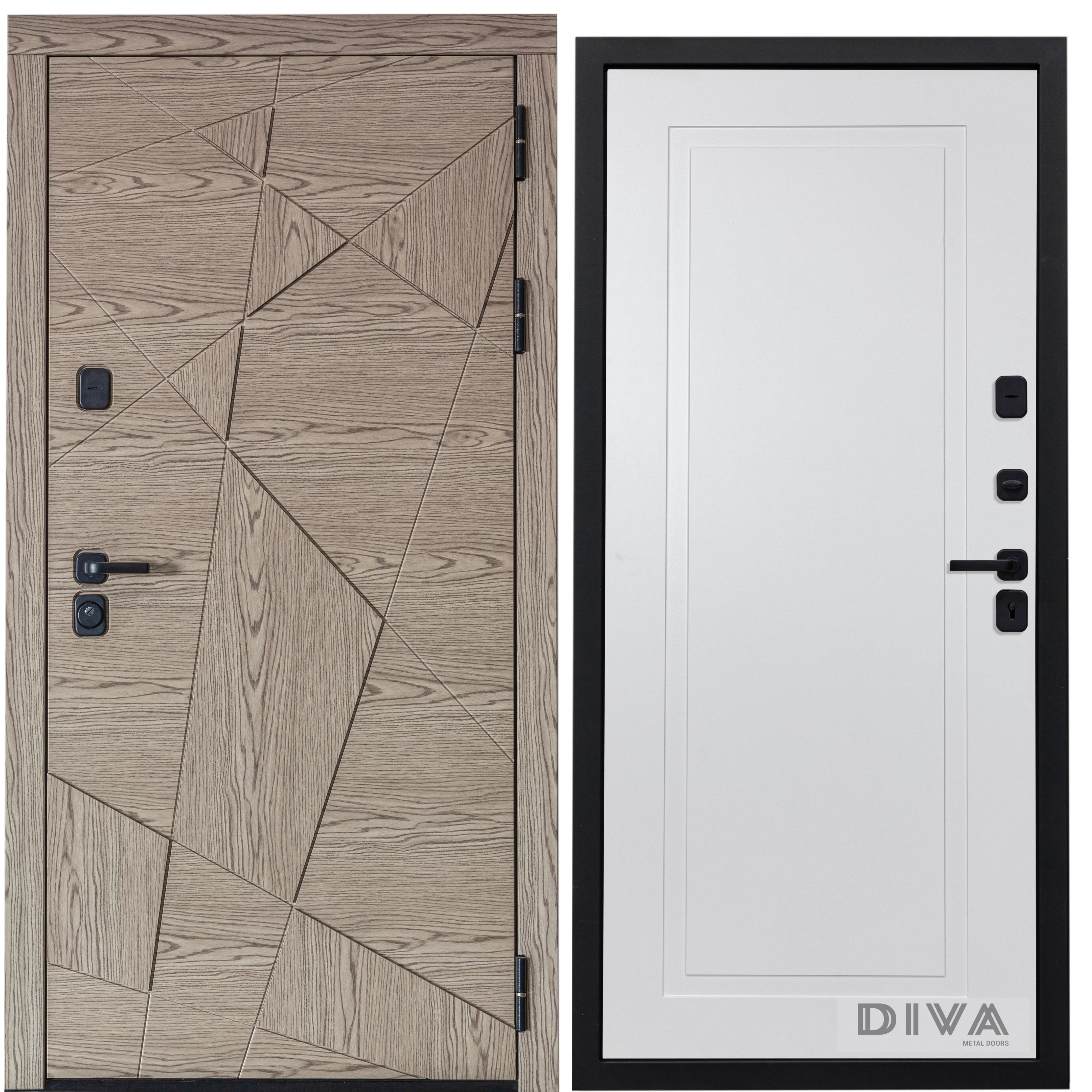 Изображение товара Входная дверь Diva Line 40 Diva 97/1 с утеплением и МДФ-панелями