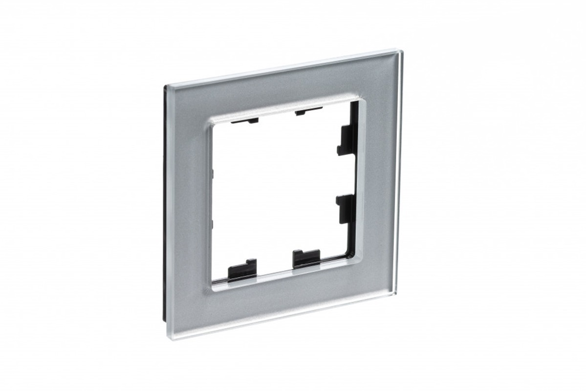 Изображение товара Рамка для розеток и выключателей AtlasDesign Nature ATN320301 1 пост алюминий SYSTEME ELECTRIC