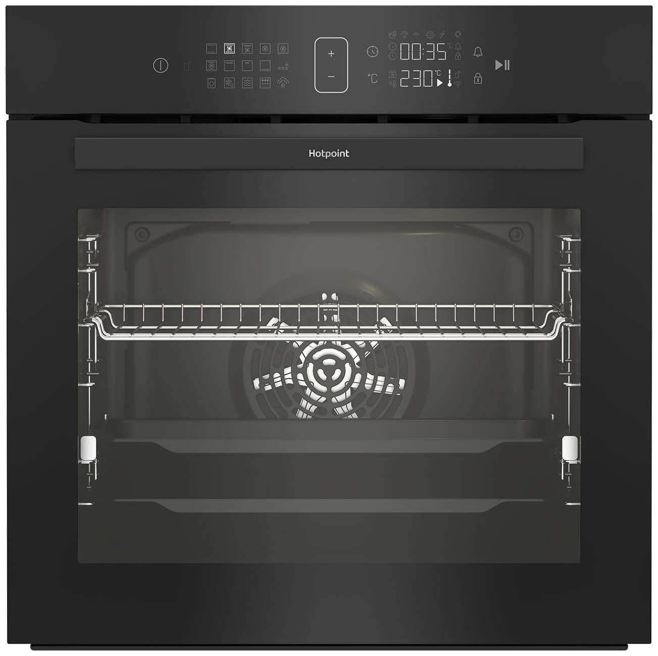 Изображение товара Встраиваемый духовой шкаф Hotpoint Fe8 1351 Sh Blg 59.40x59.50x56.70 см цвет черный
