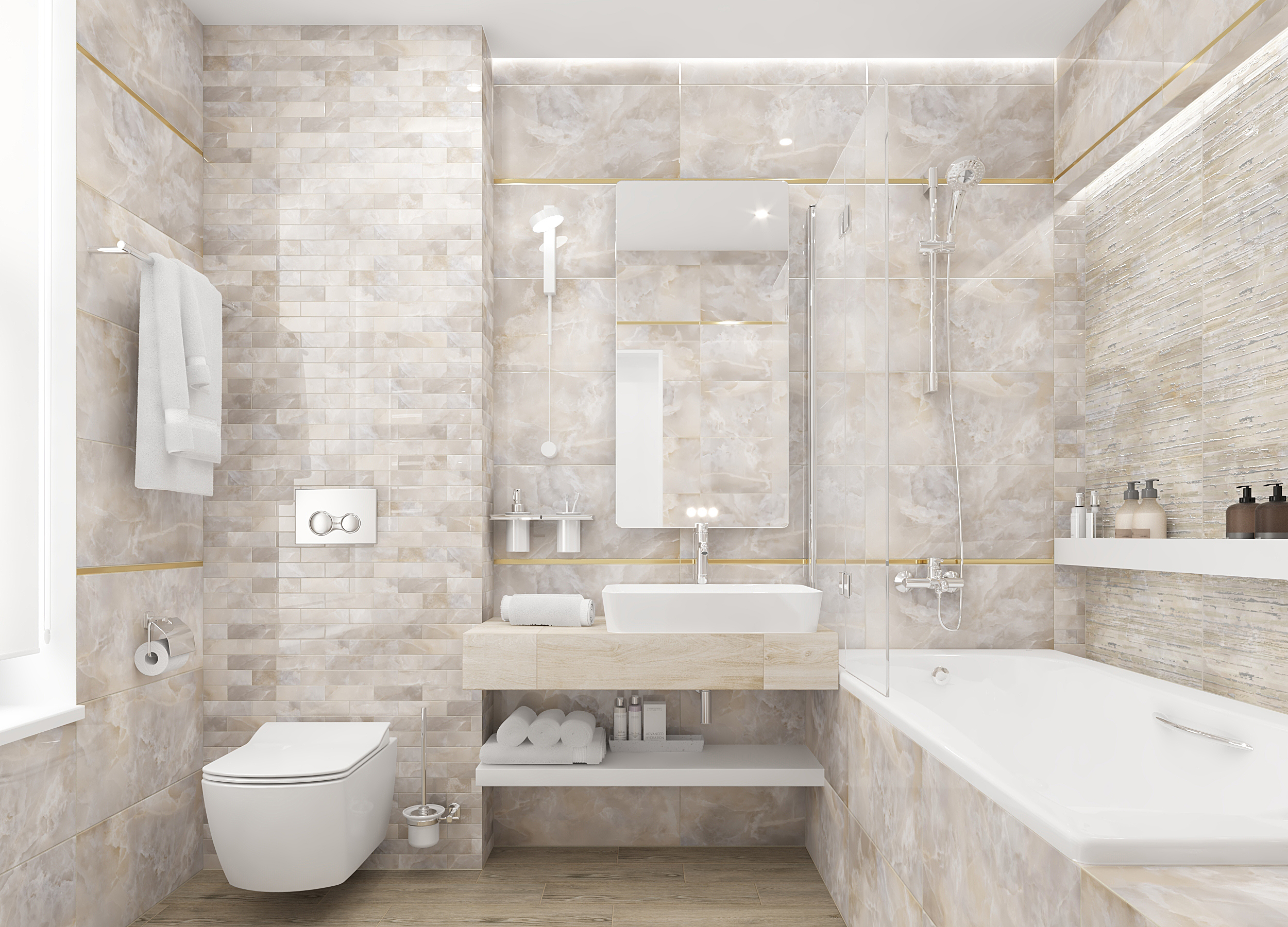 Изображение товара Керамическая плитка Laparet х9999285825 30x60см 1.8 м² цвет бежевый