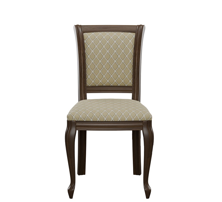 Изображение товара Кухонный стул Aurora Стул 46x91x42 см жаккард цвет орех тёмный, ткань призма 37/1