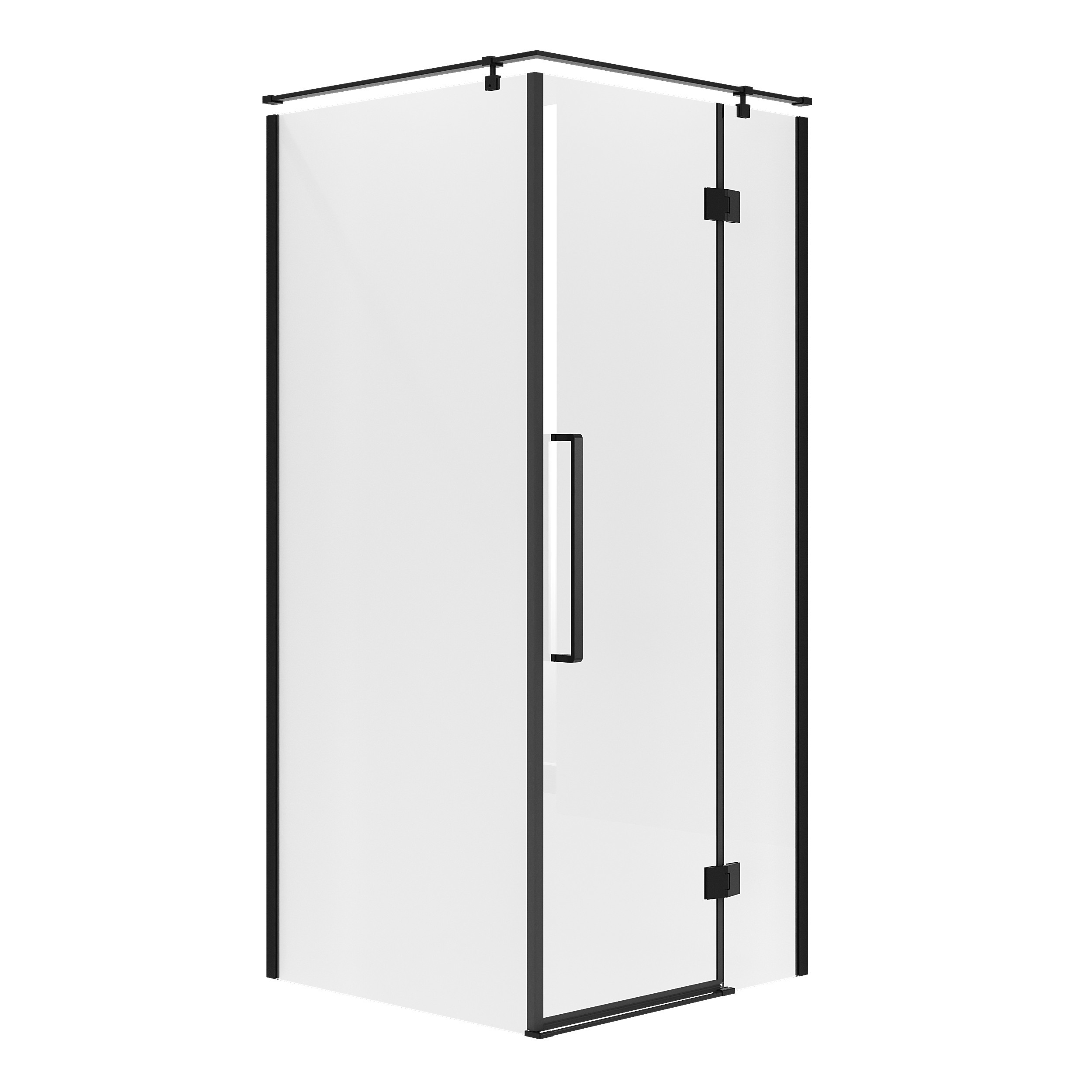 Изображение товара Душевая перегородка Niagara NG-6832-34BLACK 100x195см черный профиль