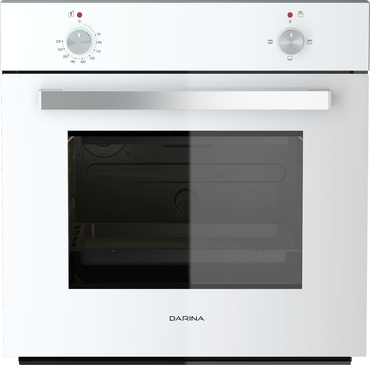 Изображение товара Встраиваемый электрический духовой шкаф Darina Bo 1700W 50 л белый