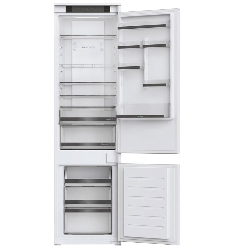 Изображение товара Встраиваемый холодильник Haier HBW5519ERU 54x193.5 см белый для кухни с No Frost