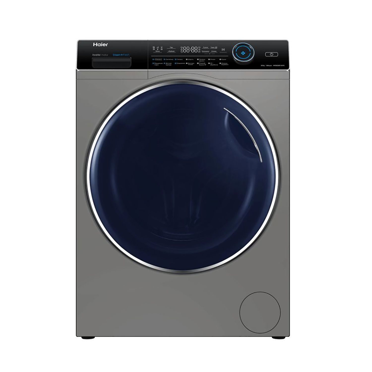 Изображение товара Стиральная машина Haier HWD80-BP14979S с функцией сушки и очистки паром