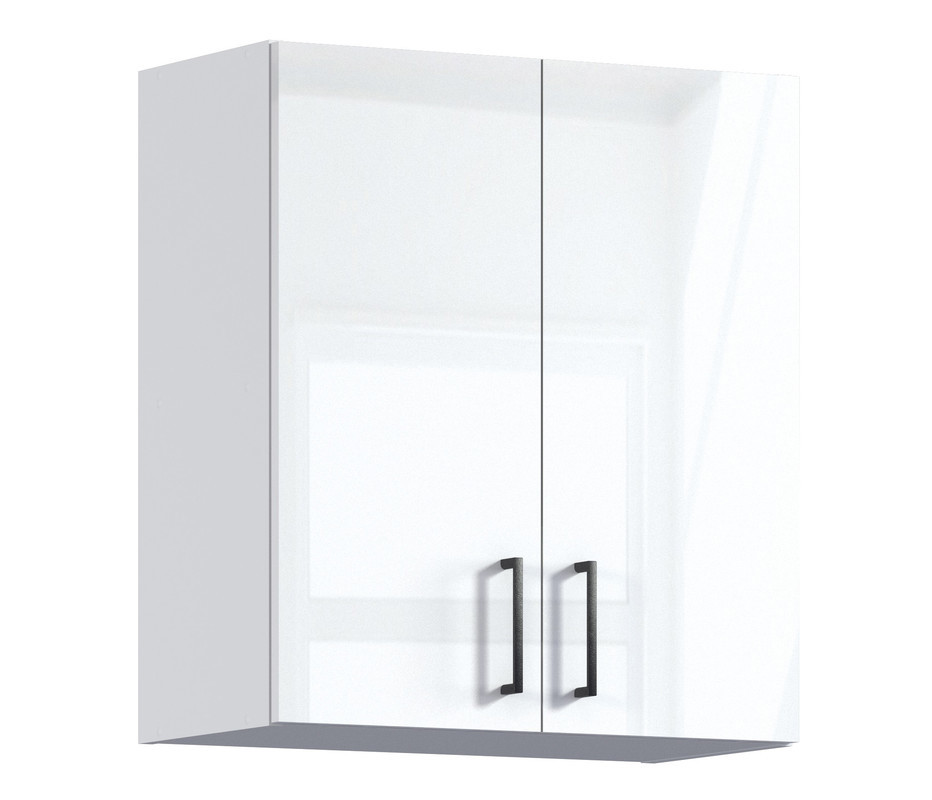 Изображение товара Кухонный навесной шкаф Столплит Берн 60x68x31 см белый из ЛДСП