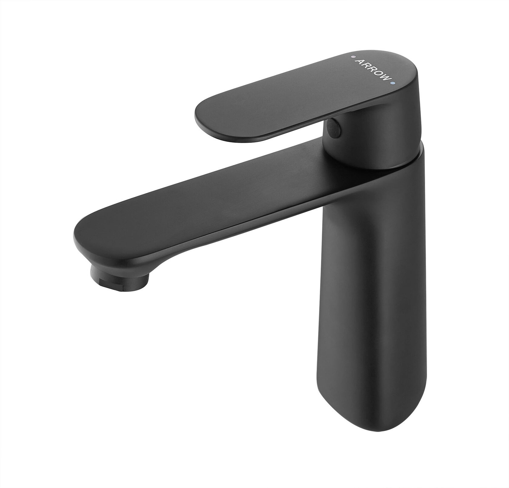 Изображение товара Смеситель для раковины Arrow AMP11848BC однорычажный цвет черный матовый