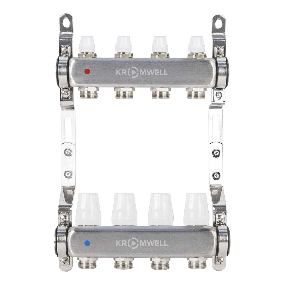 Изображение товара Коллекторная группа Kromwell KW.SM6500645 1x3/4 евроконус нержавеющая сталь