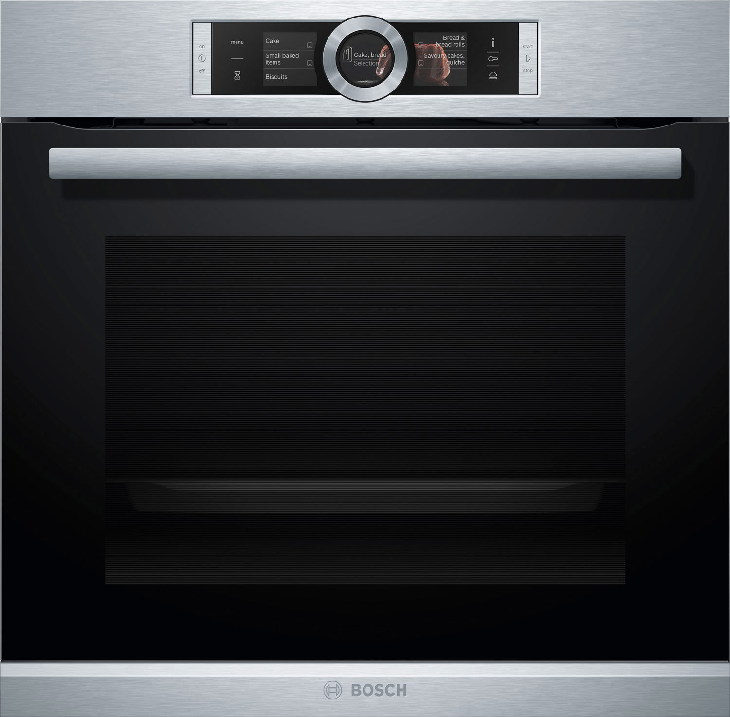 Изображение товара Встраиваемый электровариант духового шкафа Bosch HSG636ES1 с паровой очисткой