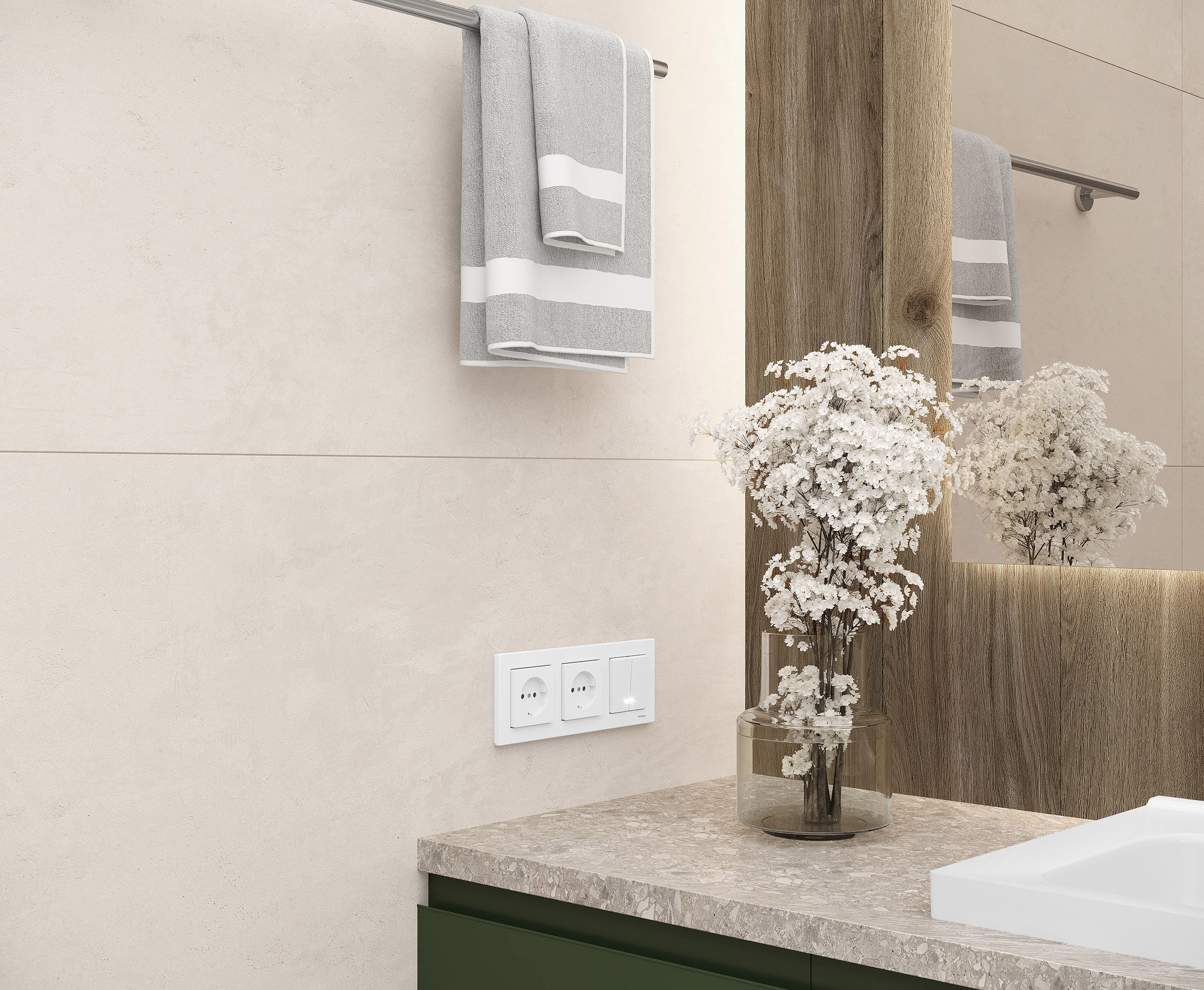 Изображение товара Керамогранит Laparet Voltas Crema 120x60 см бежевый для пола и стен