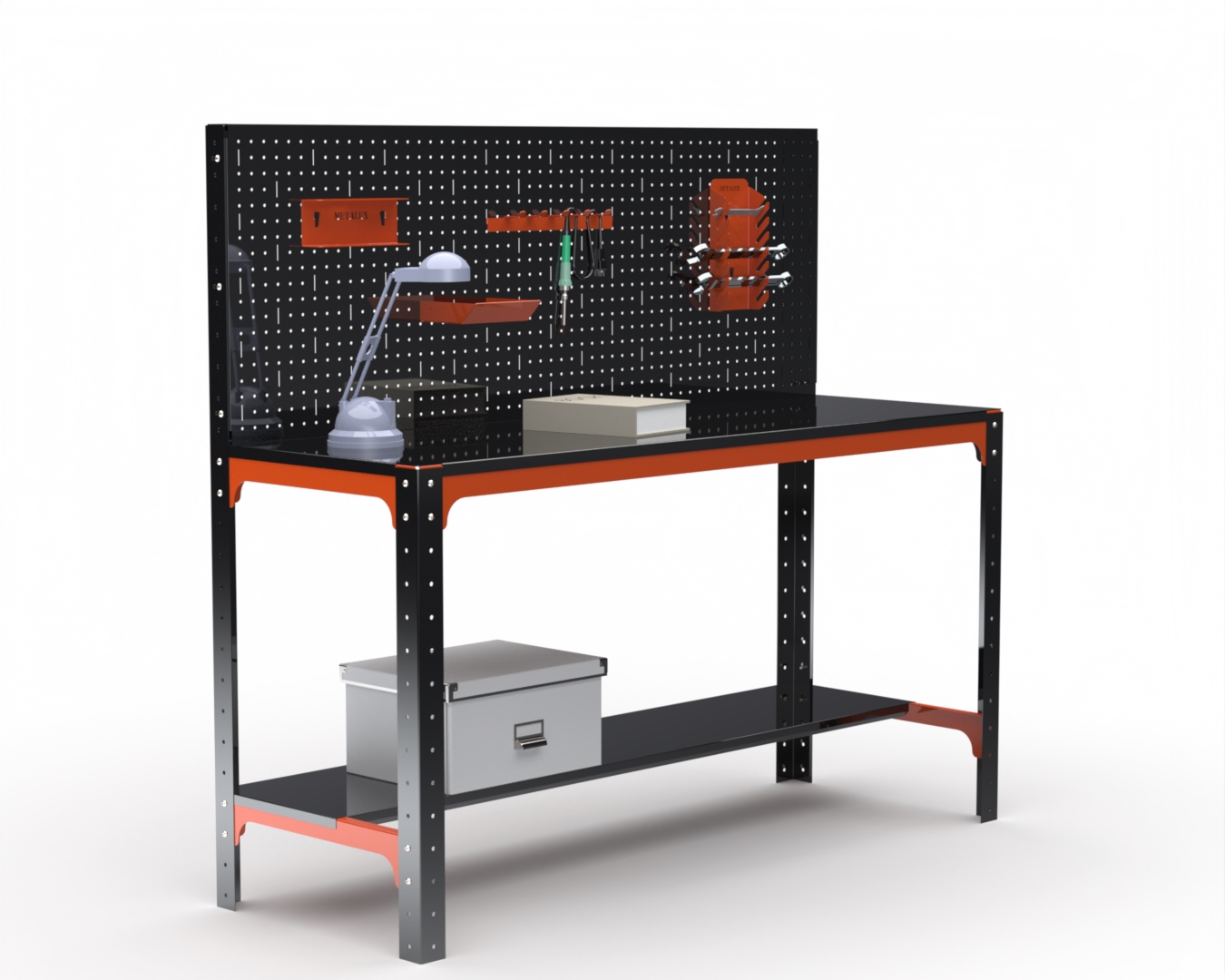 Изображение товара Стол металлический Metalex 201214, максимальная нагрузка 260 кг