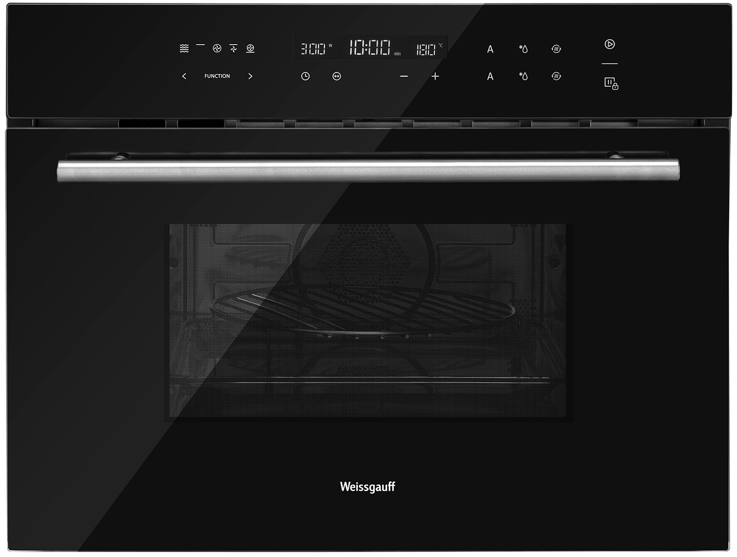 Изображение товара Встраиваемый духовой шкаф Weissgauff Oe 446 59.50x45x55 см цвет черный