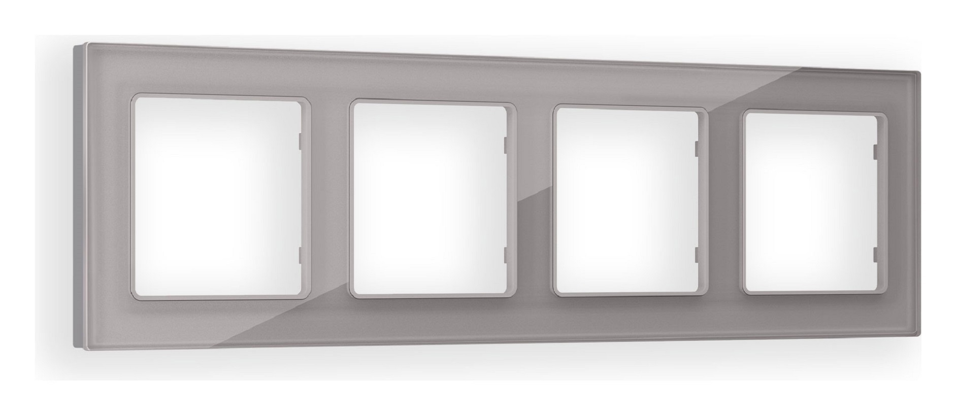 Изображение товара Рамка 4 поста Ambrella Volt Alfa Platos AF330504, сталь