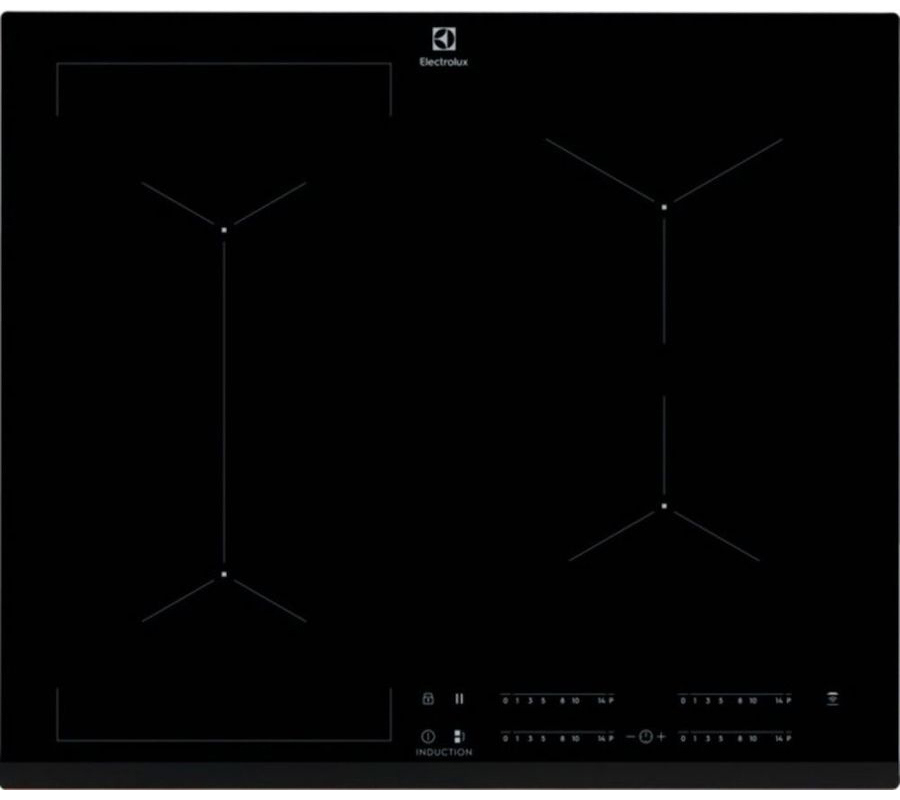 Изображение товара Электрическая варочная панель Electrolux EIV634 59 см 4 конфорки цвет черный