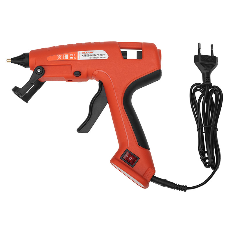 Изображение товара Клеевой пистолет Rexant ЭКСПЕРТ 200 Вт д=11 мм для ручного использования