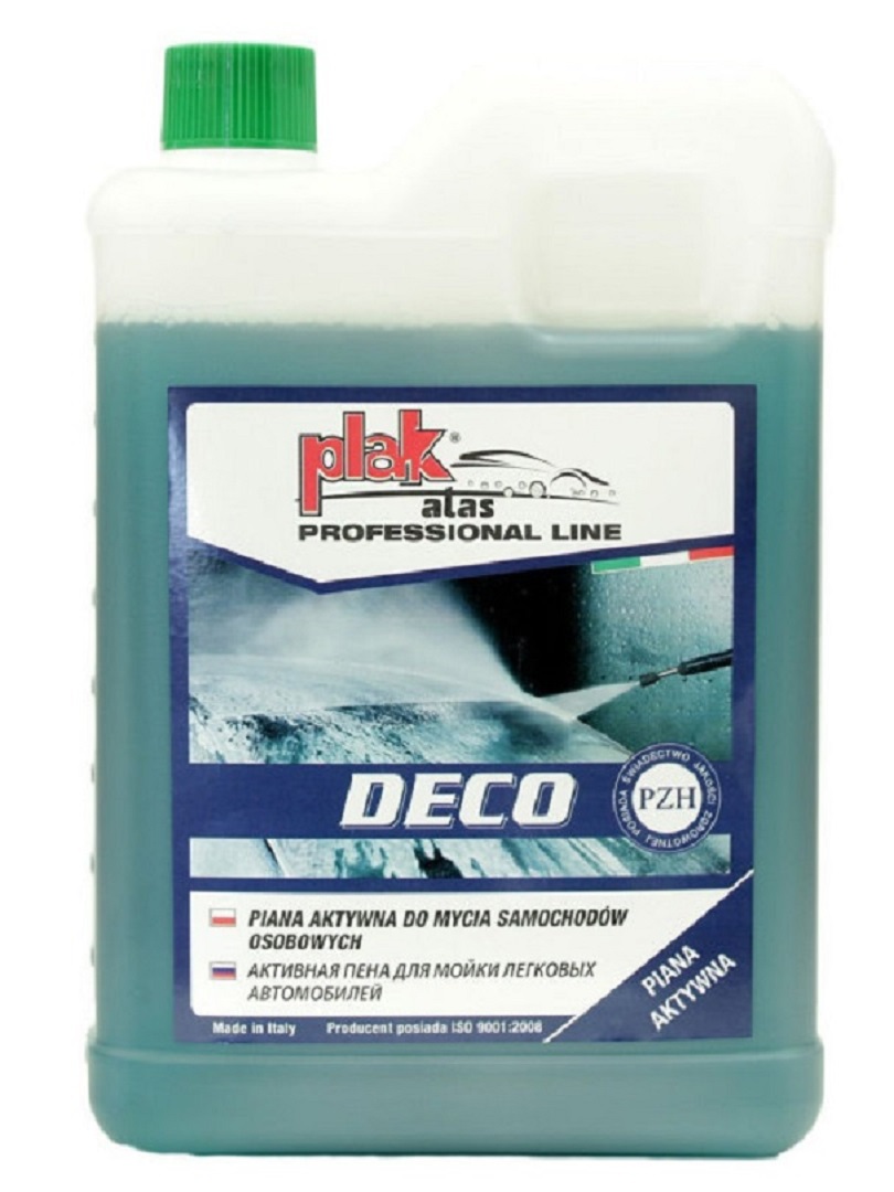 Изображение товара Автошампунь ATAS DECO для мытья автомобилей с антистатическим эффектом