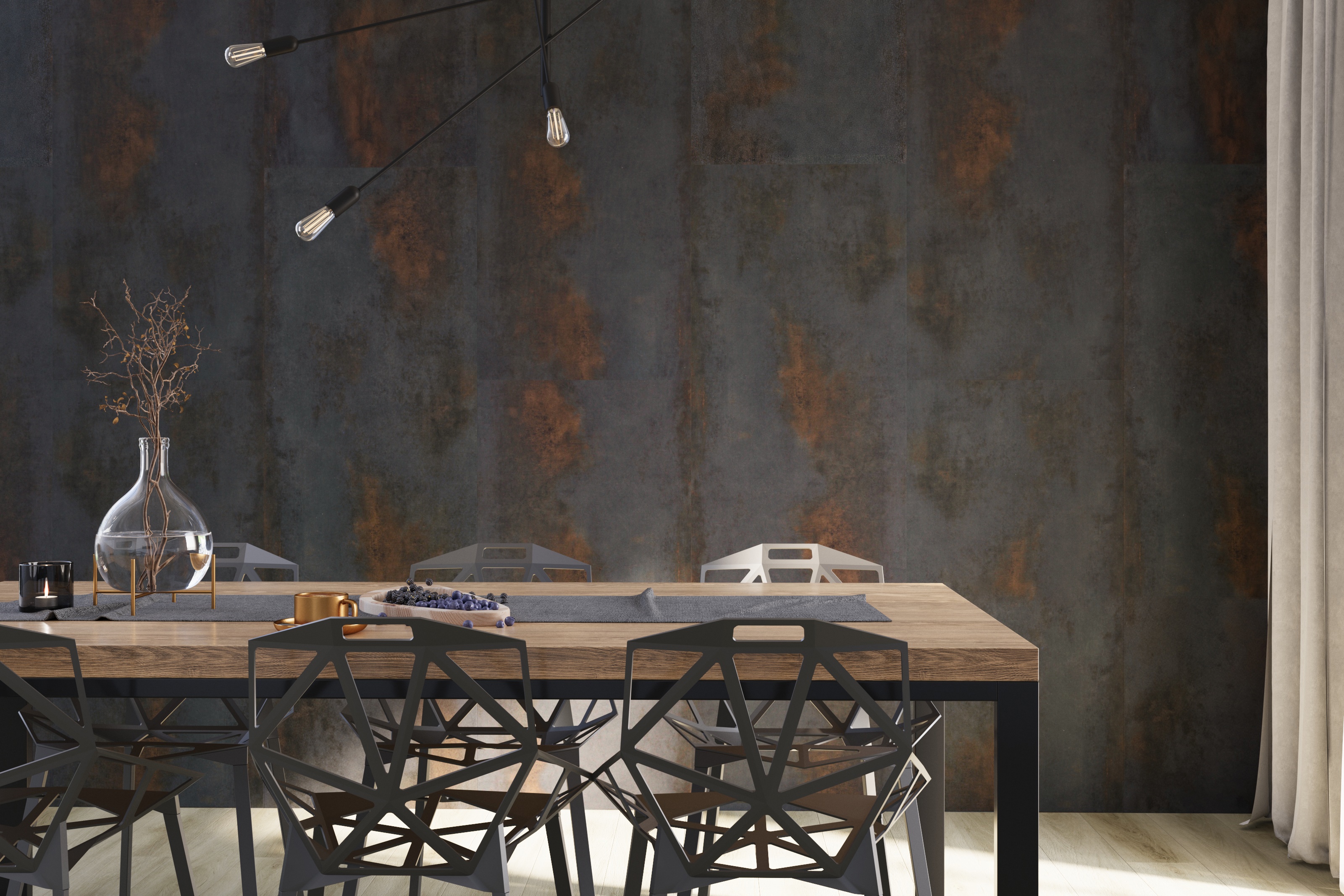 Изображение товара SPC плитка Spectra Capper Hematite 34 класс, водонепроницаемая, влагостойкая, 5 мм, Польша