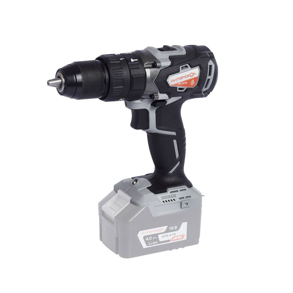 Изображение товара Аккумуляторная ударная дрель-шуруповерт Интерскол ДАУ-13/18В NSK 18 В Изображение товара Аккумуляторная ударная дрель-шуруповерт Интерскол ДАУ-13/18В NSK 18 В