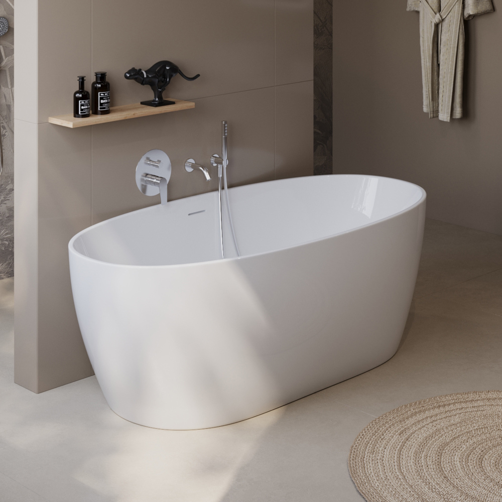 Изображение товара Отдельностоящая ванна Belbagno BB414-1700-800 акрил 170x80см