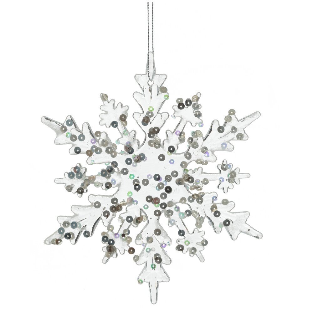 Изображение товара Елочная игрушка 779718 15 см x 0.1 см бесцветный/прозрачный