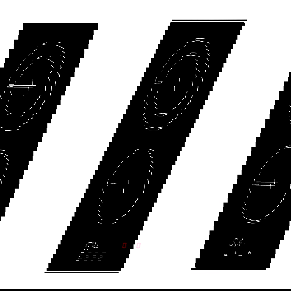 Изображение товара Электрическая варочная панель Simfer H30D12B020 2 конфорки стеклокерамика