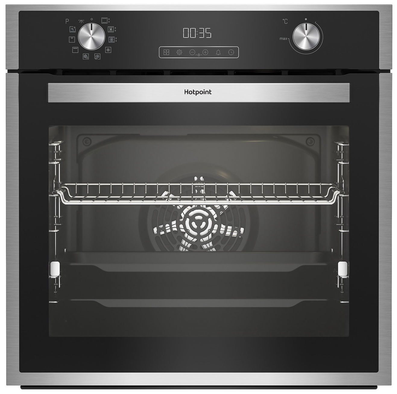Изображение товара Встраиваемый духовой шкаф Hotpoint FE9 831 JSH IX с грилем и конвекцией