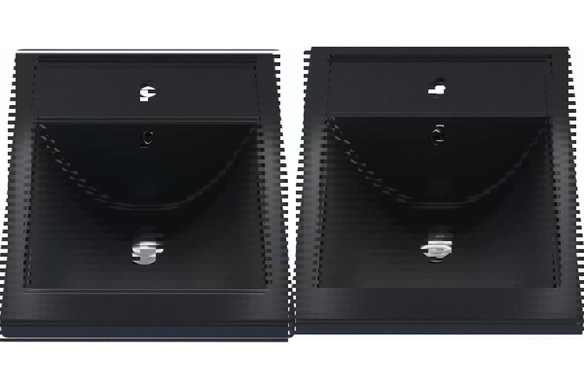 Изображение товара Раковина мебельная для ванной Uperwood Foster Quartz 60 см черная матовая космос