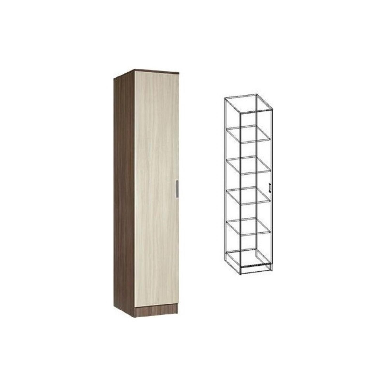 Изображение товара Шкаф распашной полуколонна Клик мебель 40x220x49 см ясень шимо