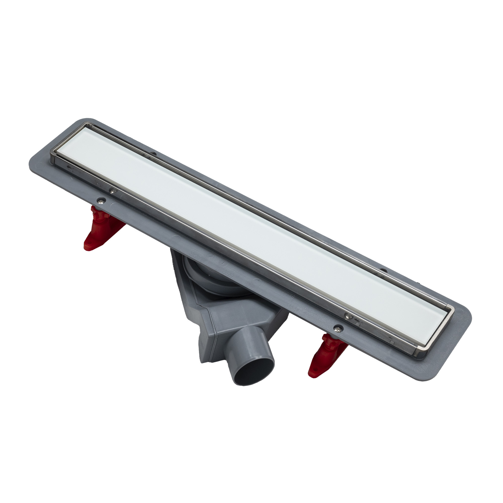 Изображение товара Трап для душа Point PN50555GLW комбинированный затвор 7.5x55 см abs-пластик