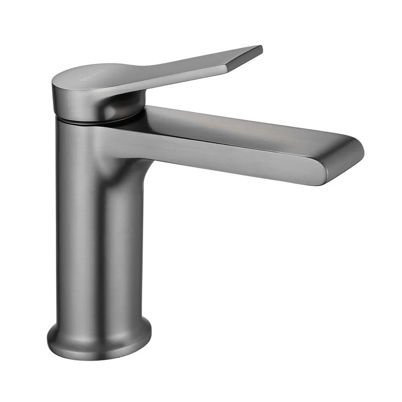 Изображение товара Смеситель для раковины Shevanik S8301T однорычажный цвет графитовый