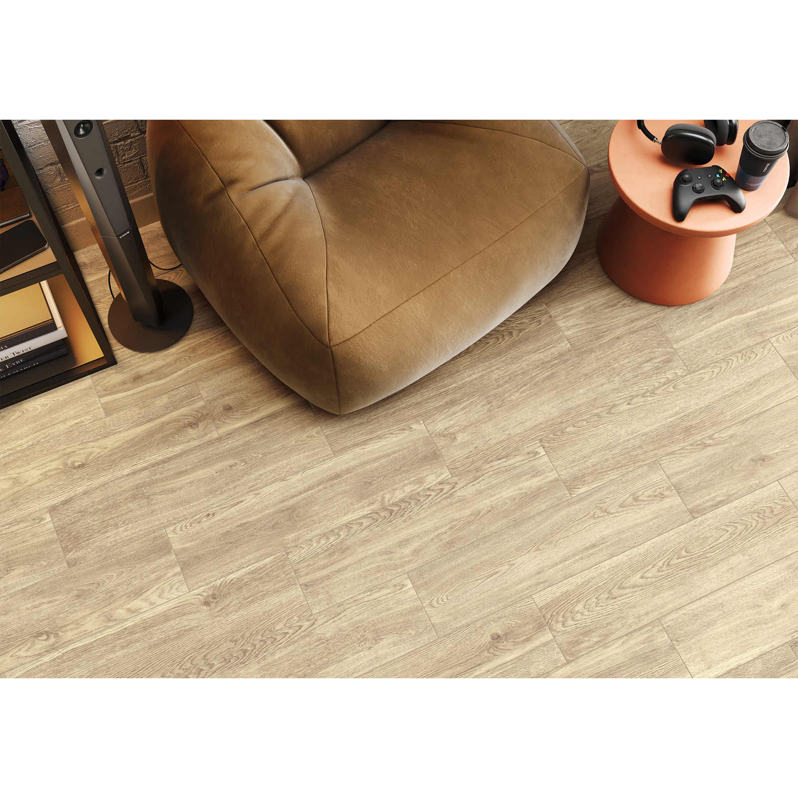 Изображение товара Керамогранит New trend Tanzania GP1560TAN01 15.1x60.2см цвет кремовый