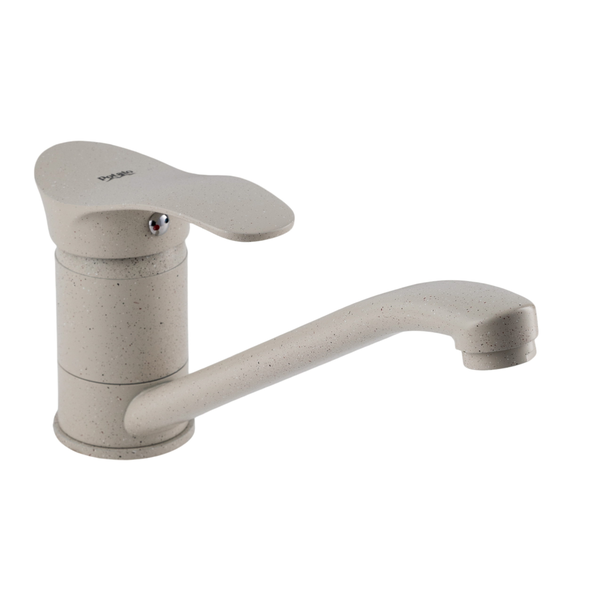 Изображение товара Смеситель для кухни Potato P4201-9 поворотный излив 11.5 см серый