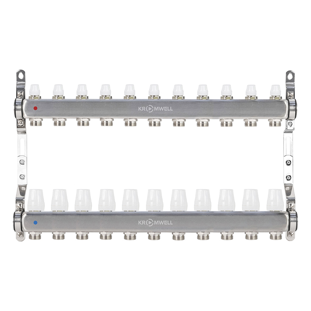 Изображение товара Коллекторная группа Kromwell KW.SM6506115 11 отводов из нержавеющей стали