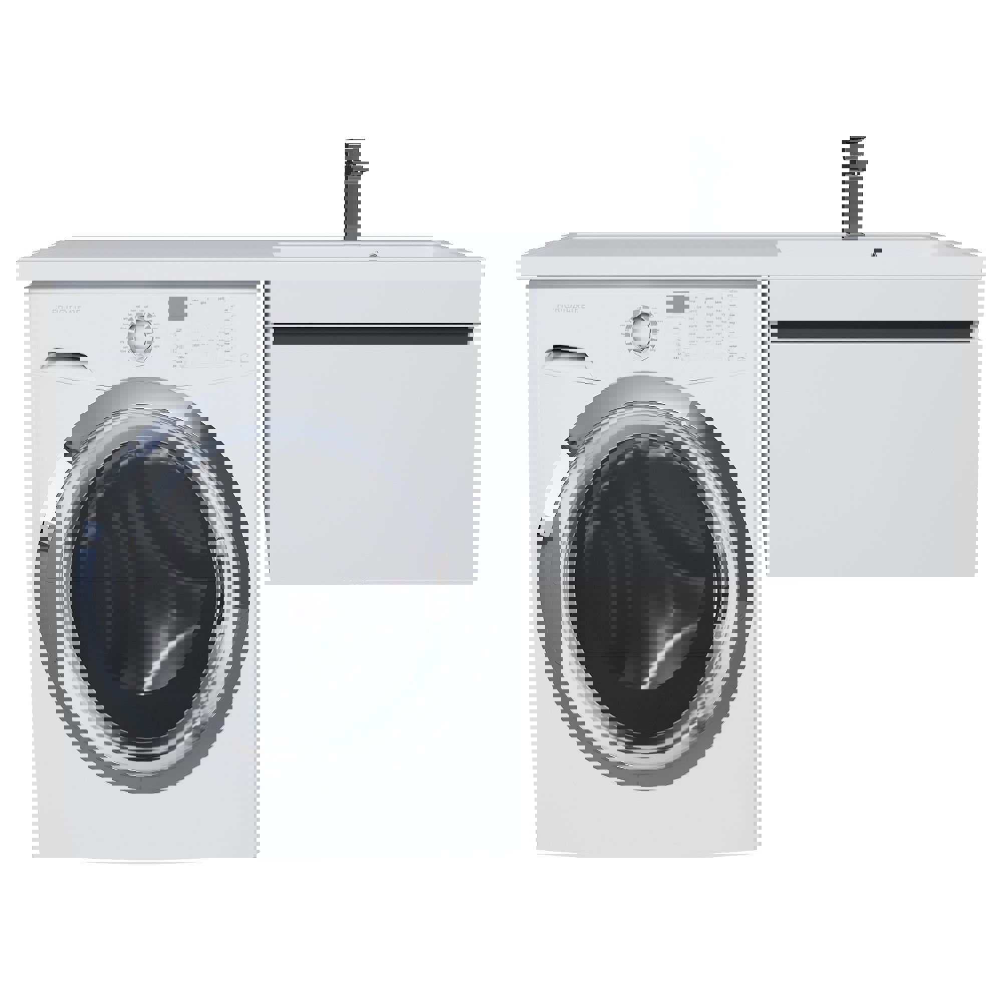 Изображение товара Тумба под раковину Uperwood 5930205154 55см цвет белый/графит